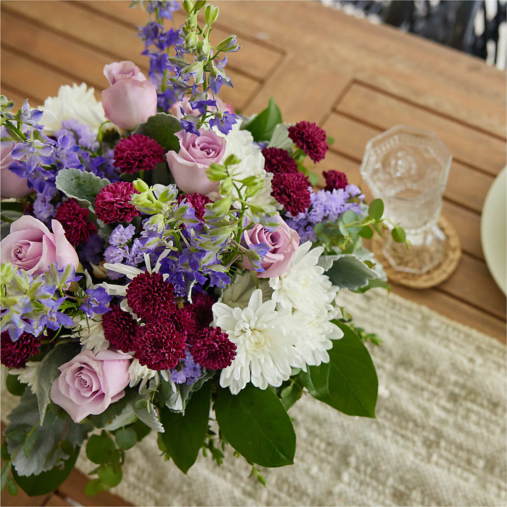 Violet Frost Bouquet –  Oliverios Florist, Bridgeport WV