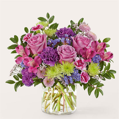 Glass Half Full Bouquet –  Oliverios Florist, Bridgeport WV