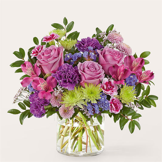 Glass Half Full Bouquet –  Oliverios Florist, Bridgeport WV