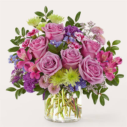 Glass Half Full Bouquet –  Oliverios Florist, Bridgeport WV