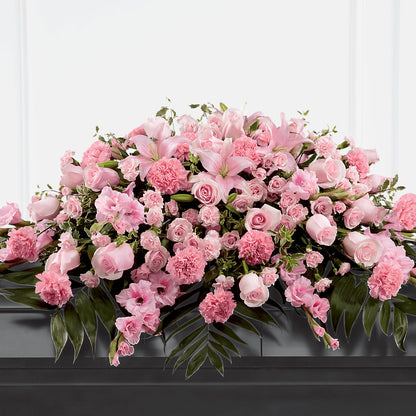 Garden of Comfort Casket Spray (Standard) –  Oliverios Florist, Bridgeport WV