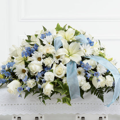 Tender Treasure Casket Spray –  Oliverios Florist, Bridgeport WV