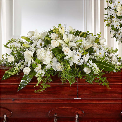 Abundance Casket Spray –  Oliverios Florist, Bridgeport WV