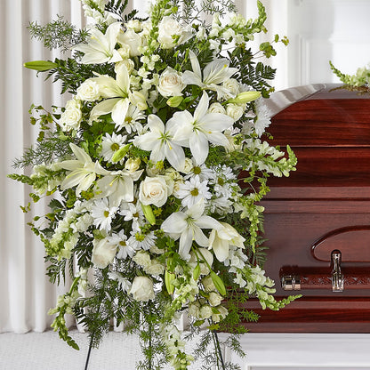 Loving Thoughts Standing Spray –  Oliverios Florist, Bridgeport WV