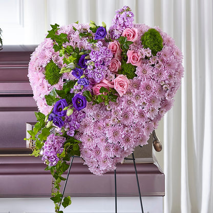 Treasured Love Standing Heart –  Oliverios Florist, Bridgeport WV