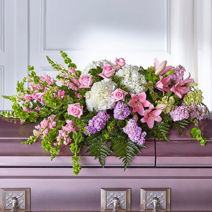 Life's Gratitude Casket Spray –  Oliverios Florist, Bridgeport WV
