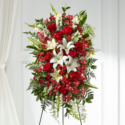 Everlasting Memory Standing Spray –  Oliverios Florist, Bridgeport WV