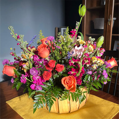 Garden of Life Basket –  Oliverios Florist, Bridgeport WV