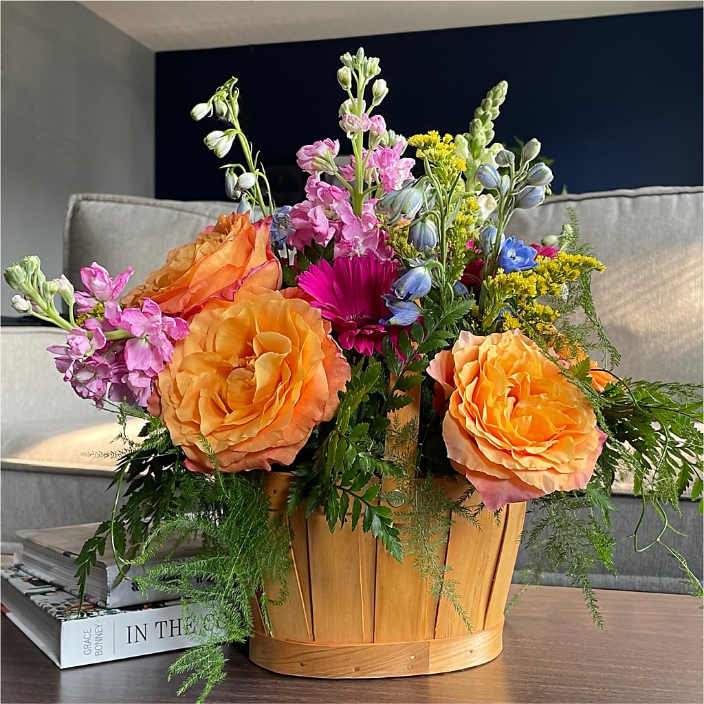 Garden of Life Basket –  Oliverios Florist, Bridgeport WV