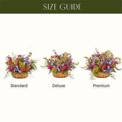 Garden of Life Basket –  Oliverios Florist, Bridgeport WV