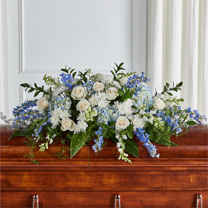 Timeless Essence Casket Spray –  Oliverios Florist, Bridgeport WV