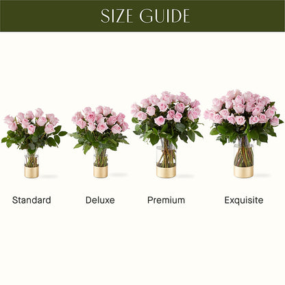Picture Perfect Pink Rose Bouquet –  Oliverios Florist, Bridgeport WV