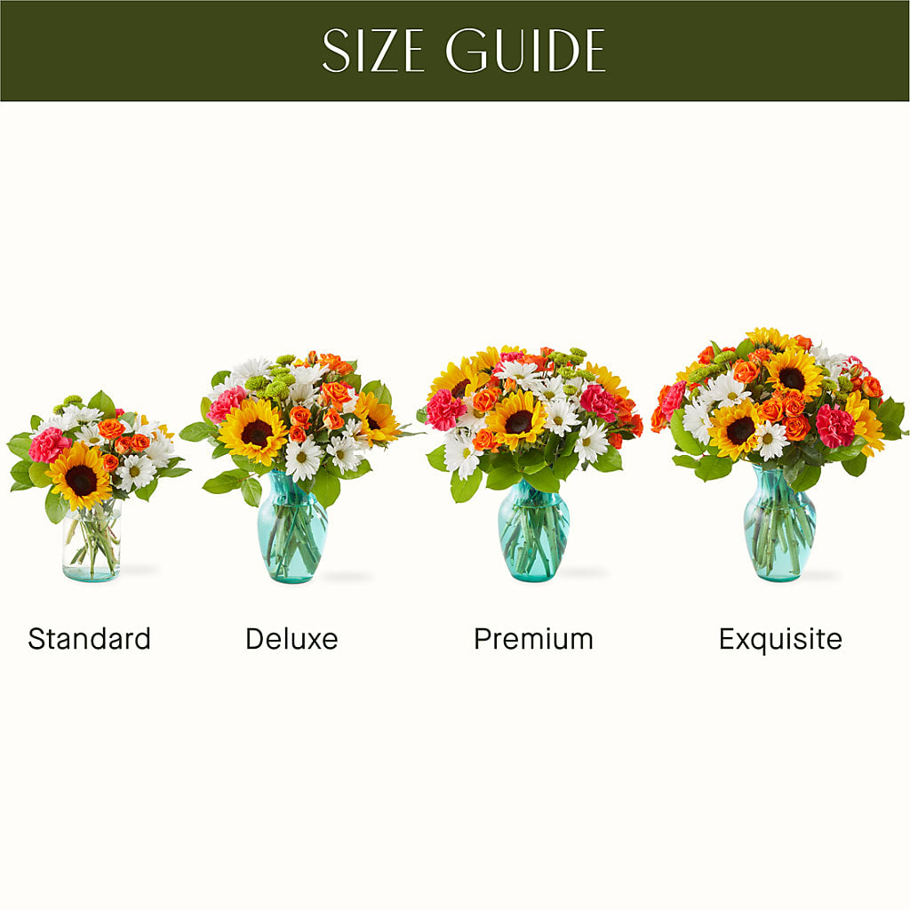 Sun-drenched Blooms Bouquet –  Oliverios Florist, Bridgeport WV