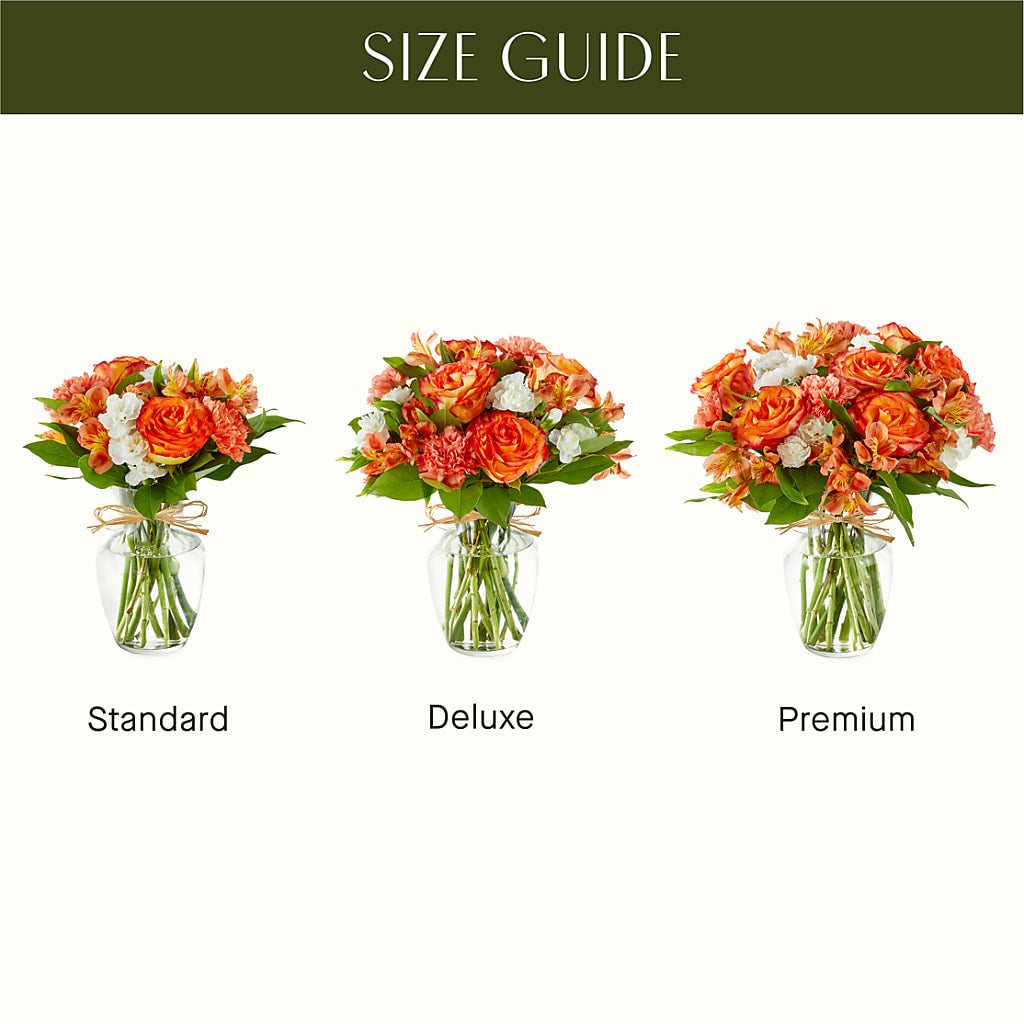 Apricot Glow Bouquet –  Oliverios Florist, Bridgeport WV