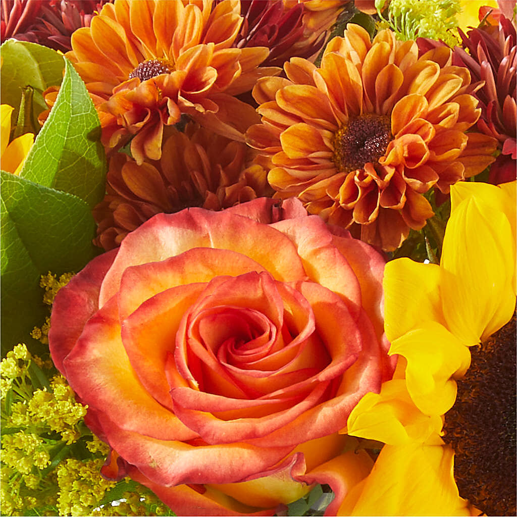 Flannel Scarf Bouquet –  Oliverios Florist, Bridgeport WV