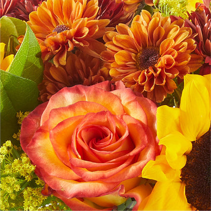 Flannel Scarf Bouquet –  Oliverios Florist, Bridgeport WV