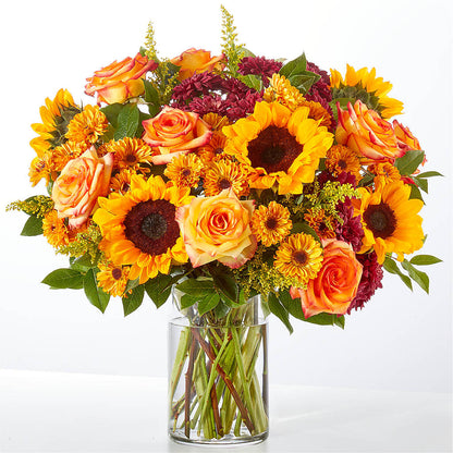 Flannel Scarf Bouquet –  Oliverios Florist, Bridgeport WV