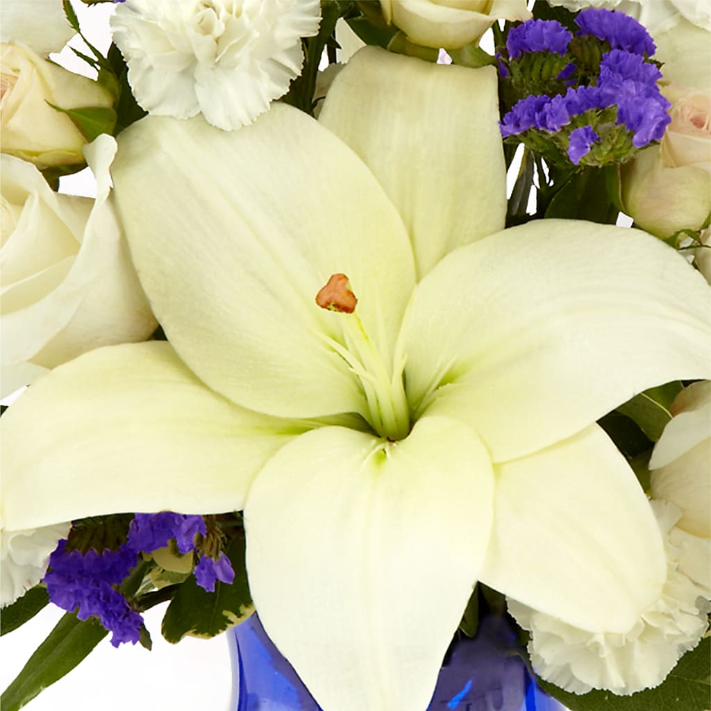 Sapphire Rush Bouquet –  Oliverios Florist, Bridgeport WV