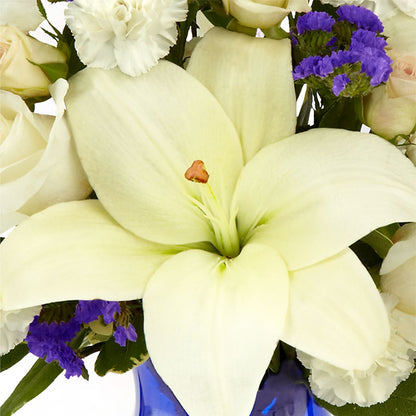 Sapphire Rush Bouquet –  Oliverios Florist, Bridgeport WV