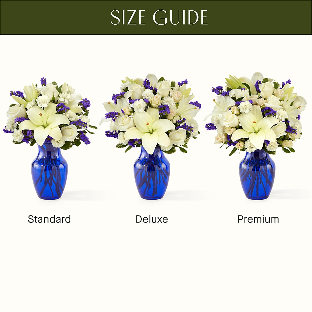 Sapphire Rush Bouquet –  Oliverios Florist, Bridgeport WV