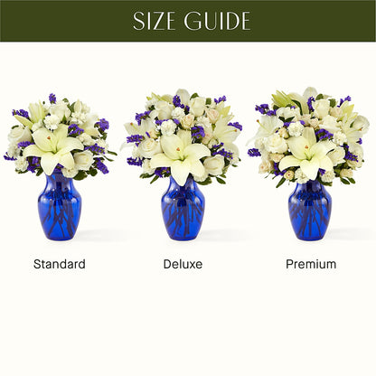Sapphire Rush Bouquet –  Oliverios Florist, Bridgeport WV