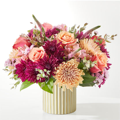 Berry Cobbler Bouquet with Ivory Vase –  Oliverios Florist, Bridgeport WV