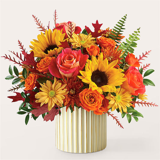 Fall Campfire Bouquet –  Oliverios Florist, Bridgeport WV