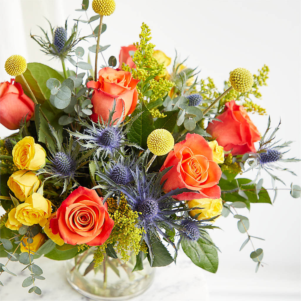 Disco Bouquet –  Oliverios Florist, Bridgeport WV
