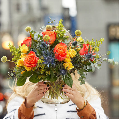 Disco Bouquet –  Oliverios Florist, Bridgeport WV