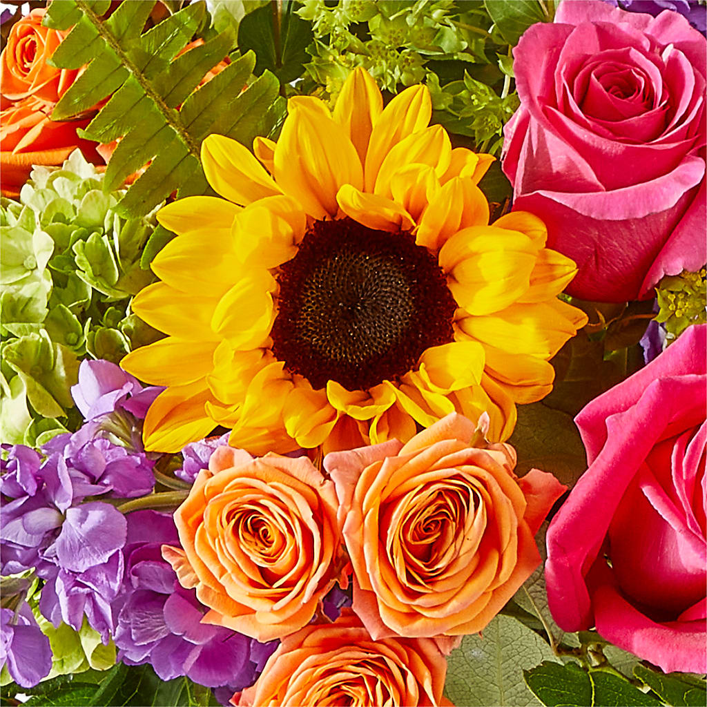 Vibrant Greetings Bouquet –  Oliverios Florist, Bridgeport WV