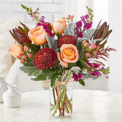 Moody Hues Bouquet –  Oliverios Florist, Bridgeport WV