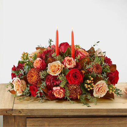 Gather Near Centerpiece –  Oliverios Florist, Bridgeport WV