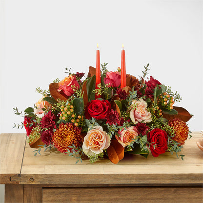 Gather Near Centerpiece –  Oliverios Florist, Bridgeport WV