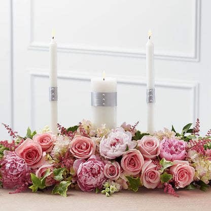 Worldwide Romance Unity Candle Arrangement –  Oliverios Florist, Bridgeport WV