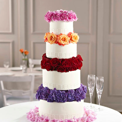 Infinite Love Cake Décor –  Oliverios Florist, Bridgeport WV