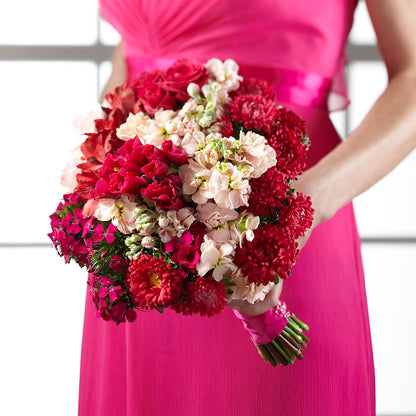 Pink Effervescence Bouquet –  Oliverios Florist, Bridgeport WV