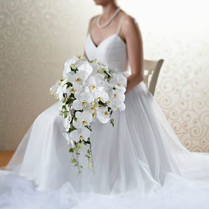Classic White Bouquet –  Oliverios Florist, Bridgeport WV