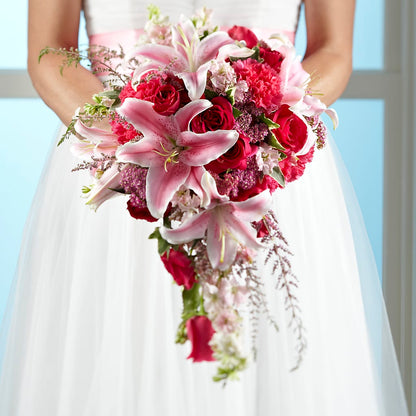 Lily & Rose Bouquet –  Oliverios Florist, Bridgeport WV