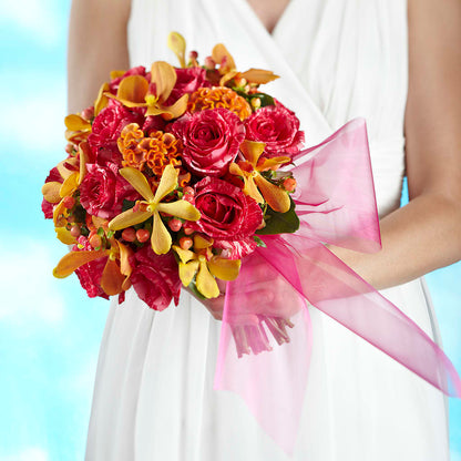 Brilliant Shades of Love Bouquet –  Oliverios Florist, Bridgeport WV