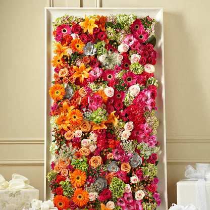 Fresh Picked Floral Wall –  Oliverios Florist, Bridgeport WV