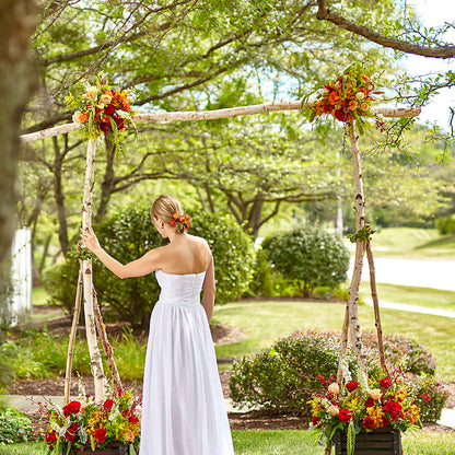 Arbor of Love Archway –  Oliverios Florist, Bridgeport WV