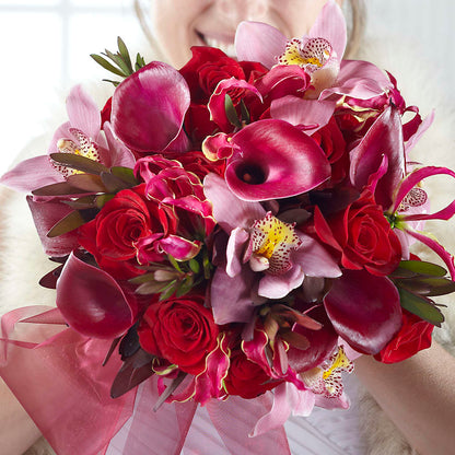 Heart of Hearts Bouquet –  Oliverios Florist, Bridgeport WV